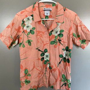 Women's Columbia Hawaiian shirt Size M